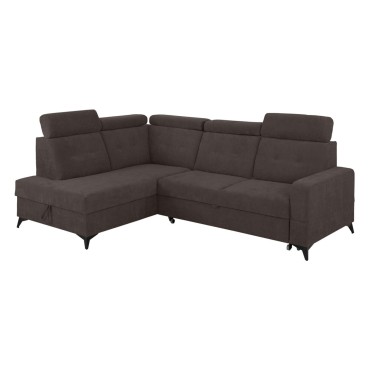 Narożnik Amado Lewy Brązowy