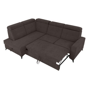 Narożnik Amado Lewy Brązowy