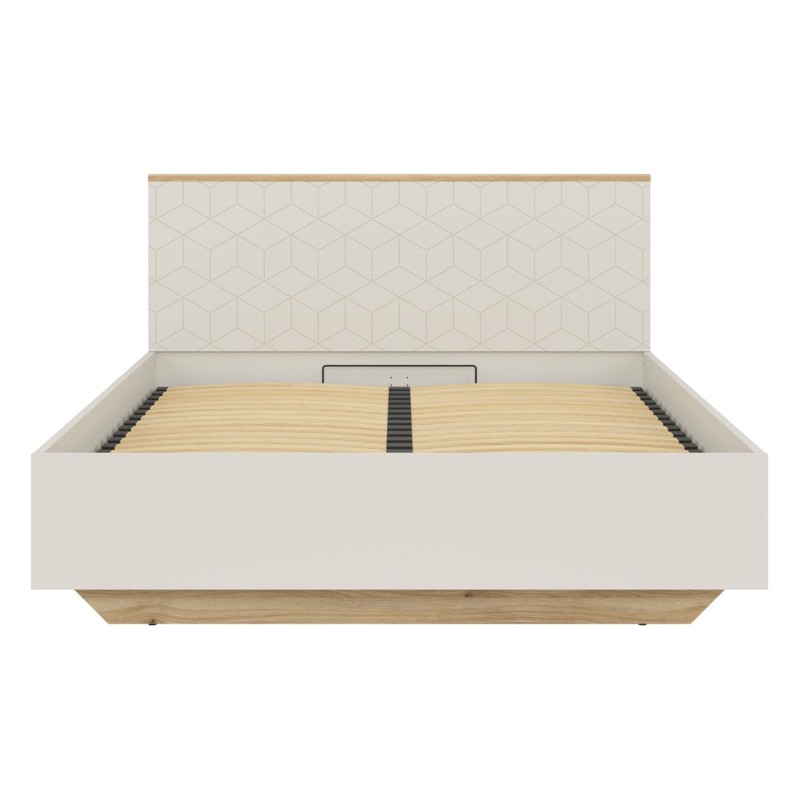 Łóżko Glamour 160x200 z pojemnikiem i stelażem