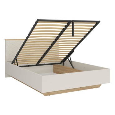Łóżko Glamour 160x200 z pojemnikiem i stelażem