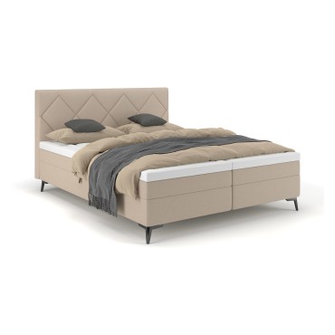 Łóżko kontynentalne Confi 160x200 z pojemnikiem