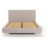 Łóżko tapicerowane Pedro 180x200 z pojemnikiem beżowe