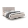 Łóżko tapicerowane Pedro 160x200 z pojemnikiem beżowe