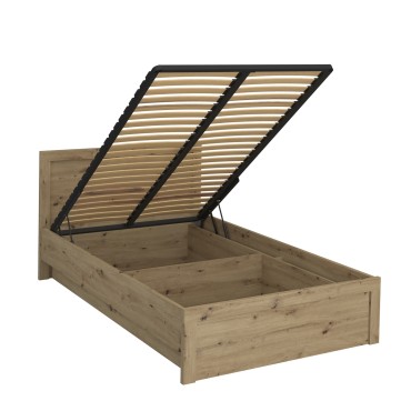 system AYSON łoże 120 z pojemnikiem dąb artisan