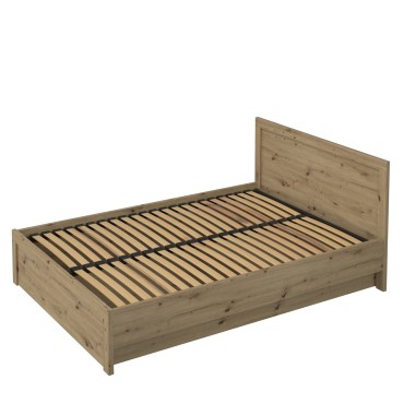 system AYSON łoże 140 z pojemnikiem dąb artisan