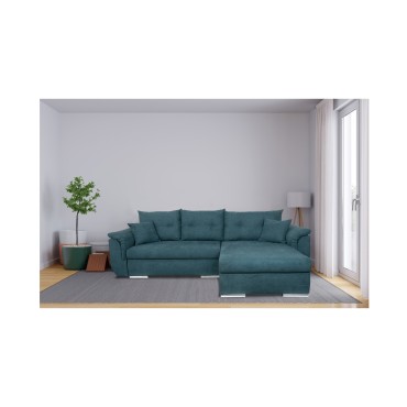 Narożnik uniwersalny Catania niebieski