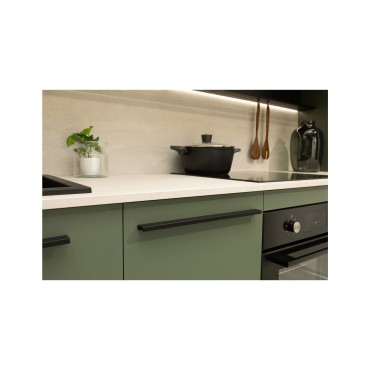 Komplet kuchenny Milino Small 210 cm zielona z blatem