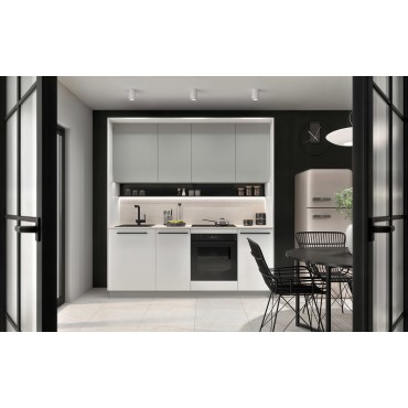 Panele okalające kuchnię Milino 210 cm biały alpejski