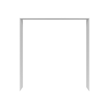 Panele okalające kuchnię Milino 210 cm biały alpejski