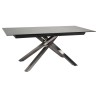 Stół rozkładany 180-240/90 ciemnoszary z porcelanowym blatem