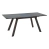 Stół rozkładany Heiko 140-180x80 szaro-czarny
