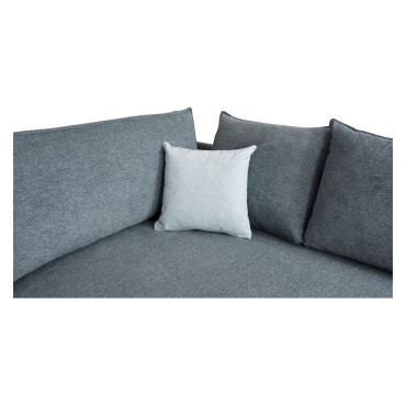 Narożnik uniwersalny Bremen z pojemnikiem szaroniebieski