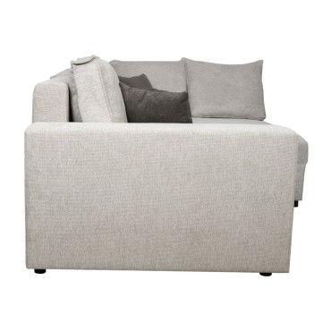 Narożnik uniwersalny Bremen z pojemnikiem jasnoszary