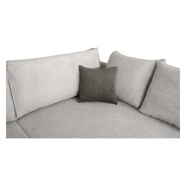 Narożnik uniwersalny Bremen z pojemnikiem jasnoszary