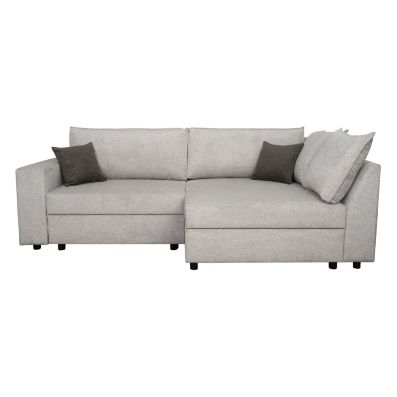 Narożnik uniwersalny Bremen z pojemnikiem jasnoszary