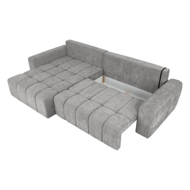 Narożnik lewostronny Chill_Me Szary