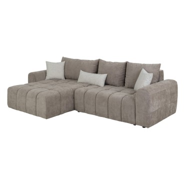 Narożnik lewostronny Chill_Me brązowy