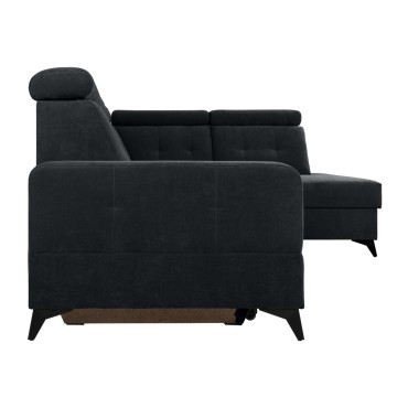 Narożnik Amado Prawy Czarny