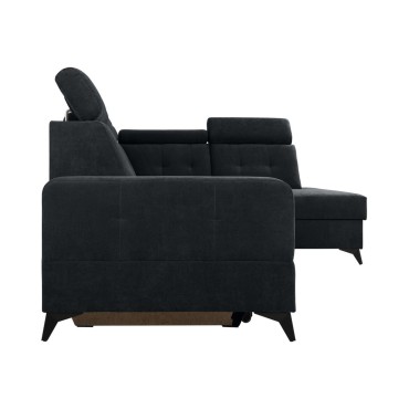 Narożnik Amado Prawy Czarny