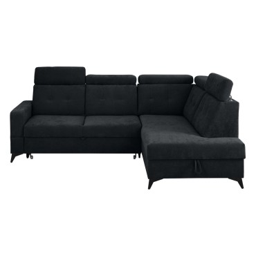 Narożnik Amado Prawy Czarny