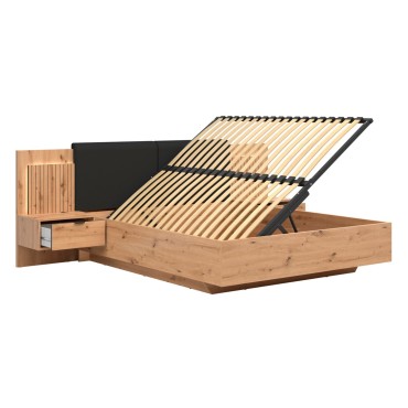 Łóżko Lamea 160x200 z pojemnikiem i stelażem