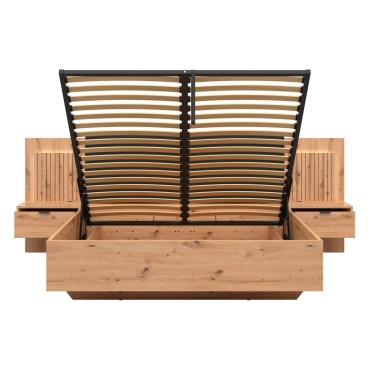 Łóżko Lamea 160x200 z pojemnikiem i stelażem