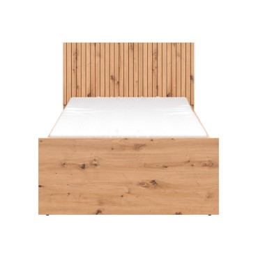 Wezgłowie do łóżka Lamea 90 dąb artisan lamelki