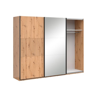 Szafa przesuwna Lamea 270 cm z lustrem