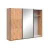 Szafa przesuwna Lamea 270 cm z lustrem