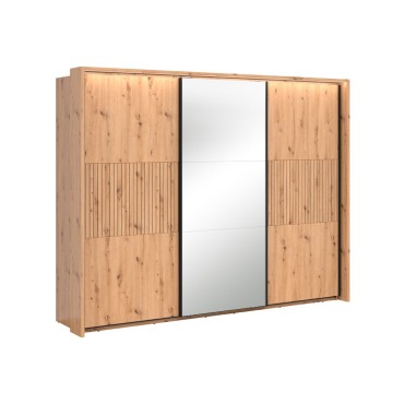 Szafa przesuwna Lamea 270 cm z lustrem