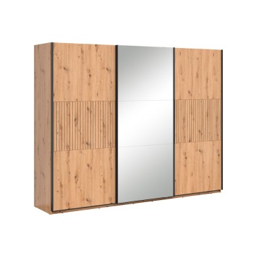 Szafa przesuwna Lamea 270 cm z lustrem