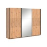 Szafa przesuwna Lamea 270 cm z lustrem