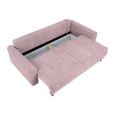 Sofa Larisa brudny róż