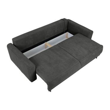Sofa Larisa grafitowa