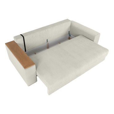 Sofa Peter sztruksowa beżowa jasna