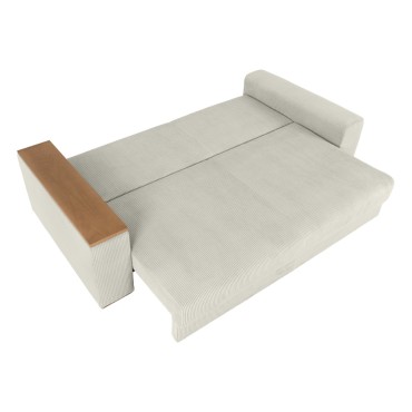 Sofa Peter sztruksowa beżowa jasna