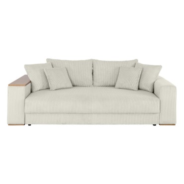 Sofa Peter sztruksowa beżowa jasna