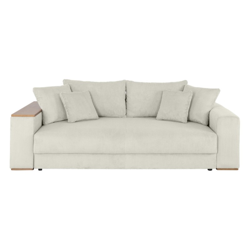 Sofa Peter sztruksowa beżowa jasna