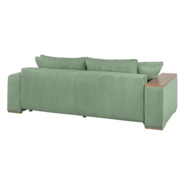 Sofa Peter sztruksowa zielona