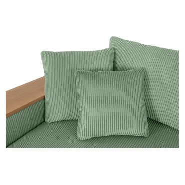 Sofa Peter sztruksowa zielona