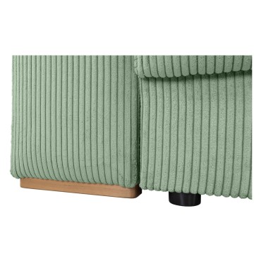 Sofa Peter sztruksowa zielona