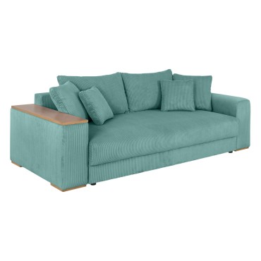 Sofa Peter sztruksowa niebieska