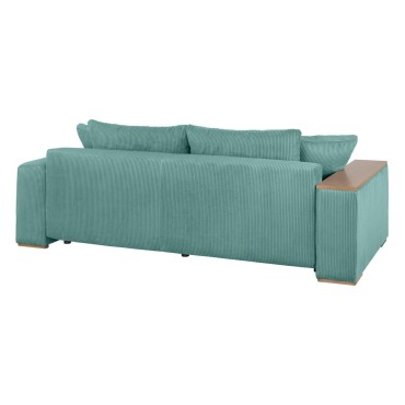 Sofa Peter sztruksowa niebieska