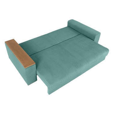 Sofa Peter sztruksowa niebieska