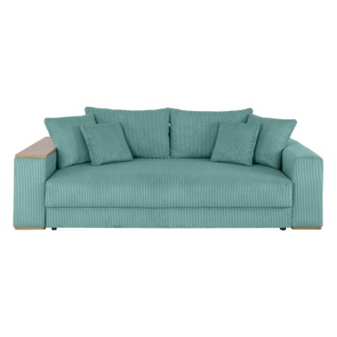 Sofa Peter sztruksowa niebieska