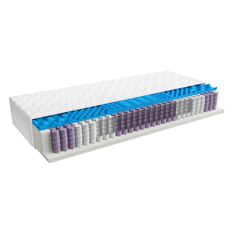 Materac sprężynowy multipocket Freshe Sleep 90x200 H2/H3