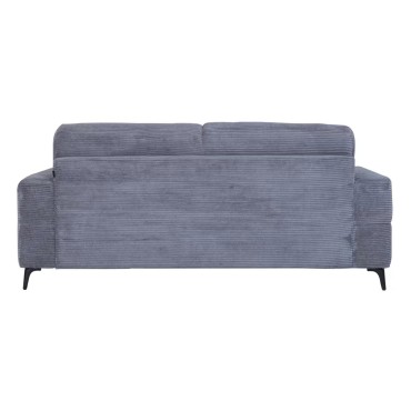 Sofa trzyosobowa Kamila ciemnoszara