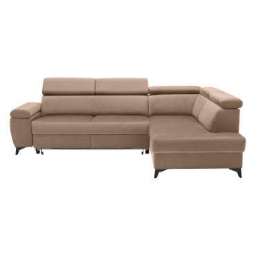 Narożnik Mellow prawostronny beżowy