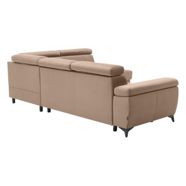 Narożnik Mellow prawostronny beżowy