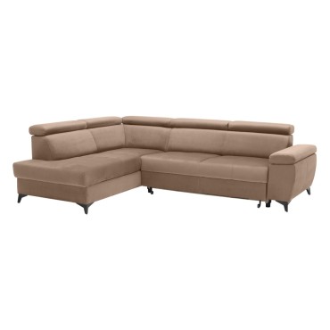 Narożnik Mellow lewostronny beżowy